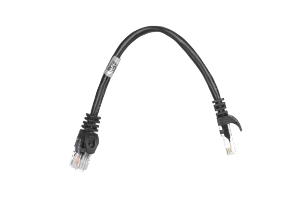 2E Cat 5e, UTP, RJ45, 26AWG ,7/0.16 CCA, 0.20m, PVC, Black