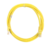 2E Cat 6,UTP,RJ45, 26AWG ,7/0.16 Cu, 1.50 m,PVC, Yellow