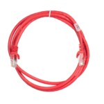 2E Cat 6,UTP,RJ45, 26AWG ,7/0.16 Cu, 1.50 m,PVC, Red