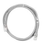 2E Cat 6,UTP,RJ45, 26AWG ,7/0.16 Cu, 1.50 m,PVC, Grey