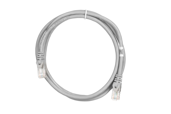 2E Cat 6,UTP,RJ45, 26AWG ,7/0.16 Cu, 1.50 m,PVC, Grey