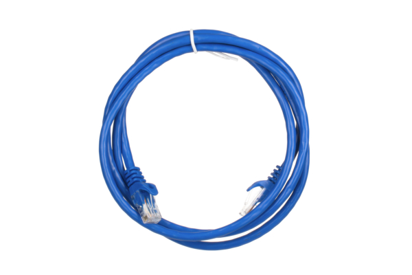 2E Cat 6,UTP,RJ45, 26AWG ,7/0.16 Cu, 1.50 m,PVC, Blue