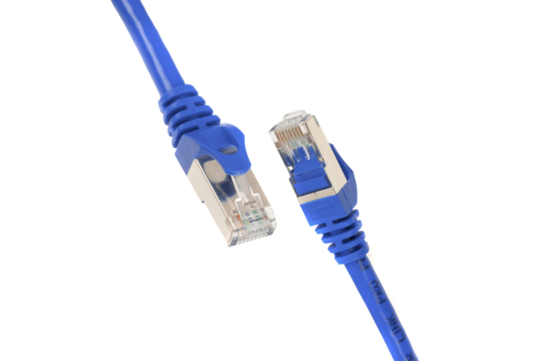 2E Cat 6,UTP,RJ45, 26AWG ,7/0.16 Cu, 1.50 m,PVC, Blue