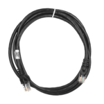 2E Cat 6,UTP,RJ45, 26AWG ,7/0.16 Cu, 1.50 m,PVC, Black