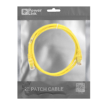 2E Cat 6,UTP,RJ45, 26AWG ,7/0.16 Cu, 1.00 m,PVC, Yellow