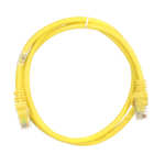 2E Cat 6,UTP,RJ45, 26AWG ,7/0.16 Cu, 1.00 m,PVC, Yellow