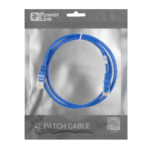 2E Cat 6,UTP,RJ45, 26AWG ,7/0.16 Cu, 1.00 m,PVC, Blue