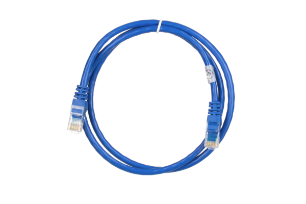 2E Cat 6,UTP,RJ45, 26AWG ,7/0.16 Cu, 1.00 m,PVC, Blue