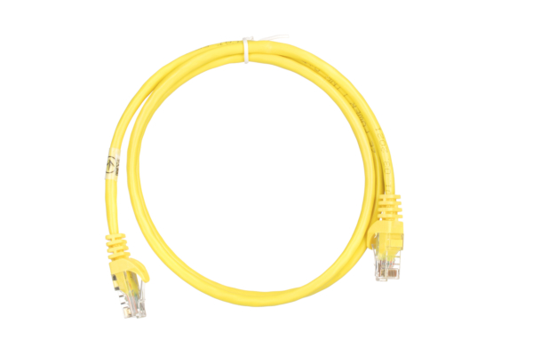 2E Cat 5e, UTP, RJ45, 26AWG ,7/0.16 CCA, 1.00 m, PVC, Yellow