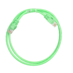 2E Cat 5e, UTP, RJ45, 26AWG ,7/0.16 CCA, 1.00 m, PVC, Green