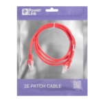 2E Cat 5e, UTP, RJ45, 26AWG ,7/0.16 CCA, 1.20 m, PVC, Red