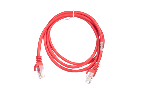 2E Cat 5e, UTP, RJ45, 26AWG ,7/0.16 CCA, 1.20 m, PVC, Red