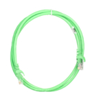 2E Cat 5e, UTP, RJ45, 26AWG ,7/0.16 CCA, 1.20 m, PVC, Green