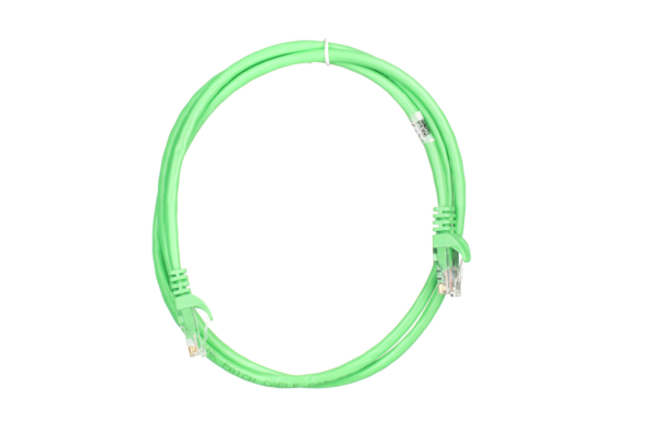 2E Cat 5e, UTP, RJ45, 26AWG ,7/0.16 CCA, 1.20 m, PVC, Green