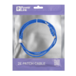 2E Cat 5e, UTP, RJ45, 26AWG ,7/0.16 CCA, 1.50 m, PVC, Blue