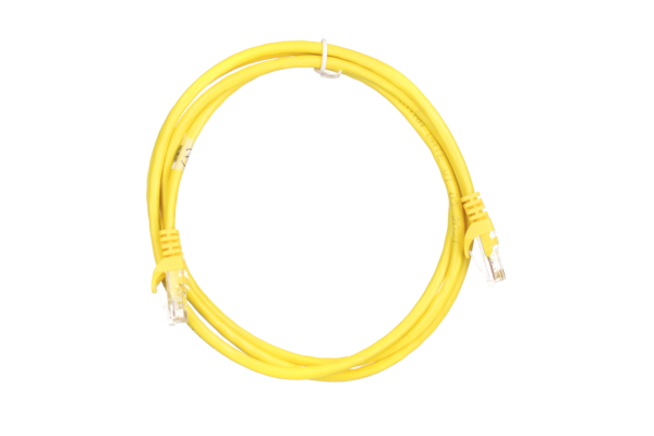 2E Cat 5e, UTP, RJ45, 26AWG ,7/0.16 CCA, 1.50 m, PVC, Yellow