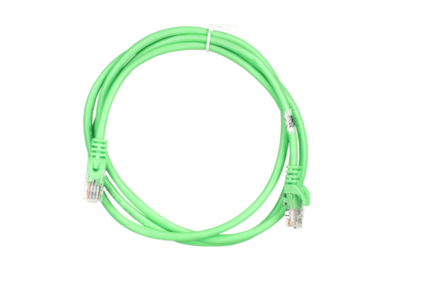 2E Cat 5e, UTP, RJ45, 26AWG ,7/0.16 CCA, 1.50 m, PVC, Green