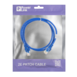 2E Cat 5e, UTP, RJ45, 26AWG ,7/0.16 Cu, 1.00 m, PVC, Blue