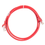 2E Cat 5e, UTP, RJ45, 26AWG ,7/0.16 Cu, 1.00 m, PVC, Red