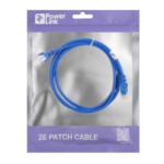 2E Cat 5e, UTP, RJ45, 26AWG ,7/0.16 Cu, 1.20 m, PVC, Blue