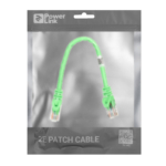 2E Cat 6, UTP, RJ45, 26AWG, 7/0.16 Cu, 0.20 m, PVC, Green