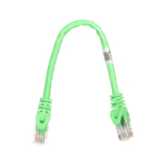 2E Cat 6, UTP, RJ45, 26AWG, 7/0.16 Cu, 0.20 m, PVC, Green