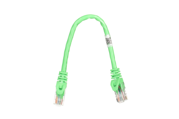 2E Cat 6, UTP, RJ45, 26AWG, 7/0.16 Cu, 0.20 m, PVC, Green