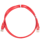 2E Cat 5e, UTP, RJ45, 26AWG ,7/0.16 Cu, 1.20 m, PVC, Red