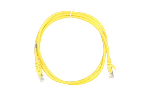 2E Патч-корд САТ 5e, UTP, 1.20м, 26AWG, RJ45, 7/0.16, Cu, PVC, желтый