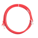 2E Cat 5e, UTP, RJ45, 26AWG ,7/0.16 Cu, 1.50 m, PVC, Red