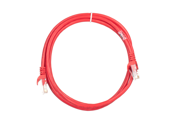 2E Cat 5e, UTP, RJ45, 26AWG ,7/0.16 Cu, 1.50 m, PVC, Red