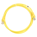 2E Cat 5e, UTP, RJ45, 26AWG ,7/0.16 Cu, 1.50 m, PVC, Yellow