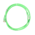 2E Cat 5e, UTP, RJ45, 26AWG ,7/0.16 Cu, 1.50 m, PVC, Green