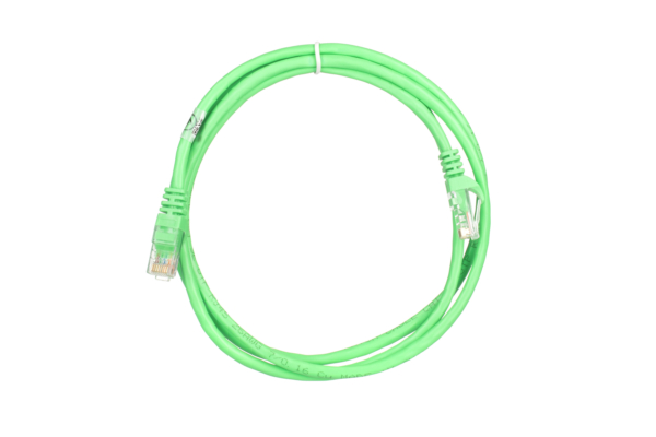 2E Cat 5e, UTP, RJ45, 26AWG ,7/0.16 Cu, 1.50 m, PVC, Green