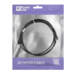 2E Cat 5e, UTP, RJ45, 26AWG ,7/0.16 Cu, 2.00 m, PVC, Black