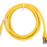 2E Cat 6, Shielding S-FTP, metal foil pairs, braided cable, RJ45, 4X2 27AWG, 7/0.14 Cu, 1.50 m, PVC, Yellow