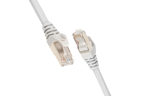 2E Cat 6, S-FTP екран. фольга з обплетенням, RJ45, 4Х2 27AWG, 7/0.14 Cu, 0.50 m, PVC, Grey