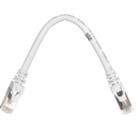 2E Cat 6, Shielding S-FTP, metal foil pairs, braided cable, RJ45, 4X2 27AWG, 7/0.14 Cu, 0.20 m, PVC, Grey