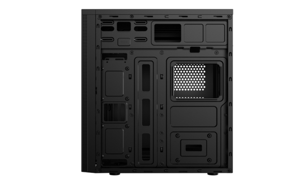 2E PC case Alfa E185 without PSU, 1xUSB3.0, 2xUSB2.0, VGA 310mm, ATX, black