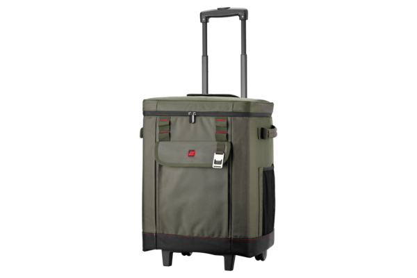 2E Picnic wheeled thermo bag 50L, dark olive