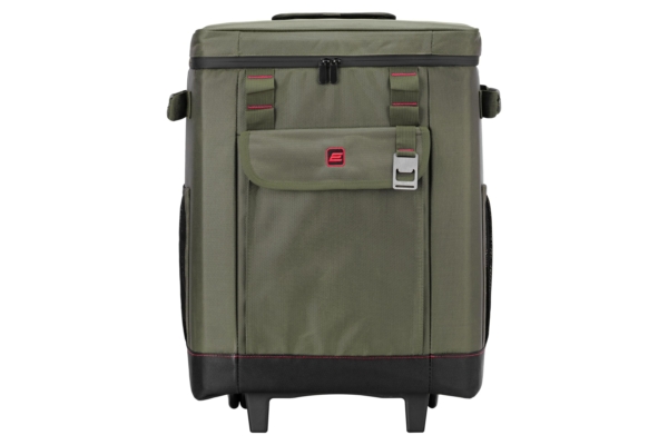 2E Picnic wheeled thermo bag 50L, dark olive