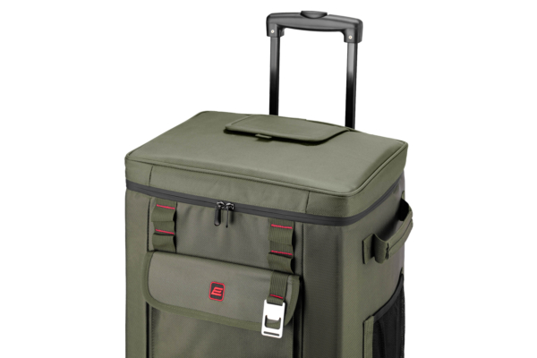 2E Picnic wheeled thermo bag 50L, dark olive