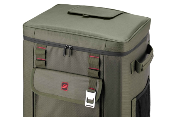 2E Picnic wheeled thermo bag 50L, dark olive