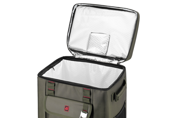 2E Picnic wheeled thermo bag 50L, dark olive