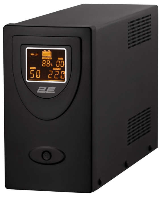 2E ИБП DD2000, 2000VA/1200W, LCD, USB, 2xSchuko