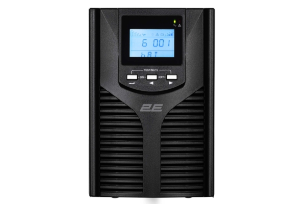 2E OD1000, 1000VA/900W, LCD, USB, 2xSchuko