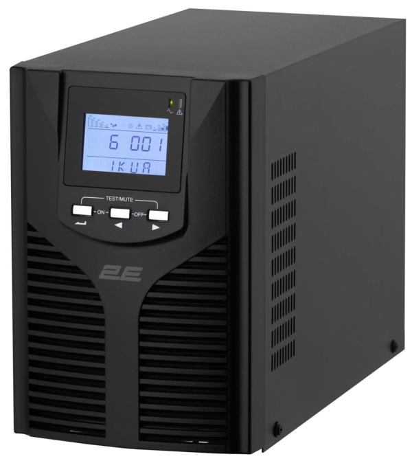 2E Джерело безперебійного живлення OD1000, 1000VA/900W, LCD, USB, 2xSchuko