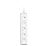 2E Power strip, 5XCEE7/17, 2G*1.0мм, 1.5m, white