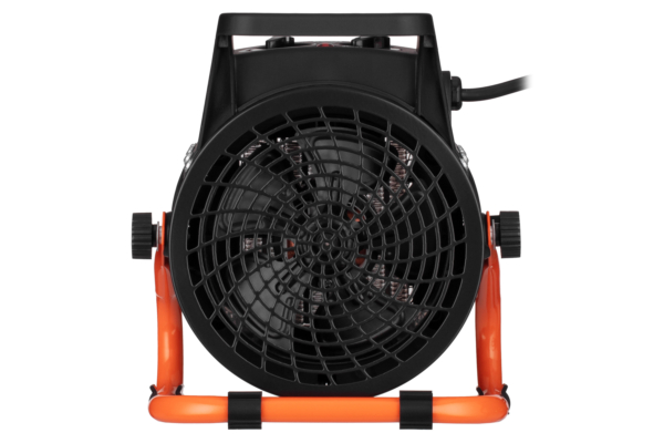 2E Industrial fan heater electric, 2kW, 20m2, 197 m3/h, ceramic heating element (PTC), black