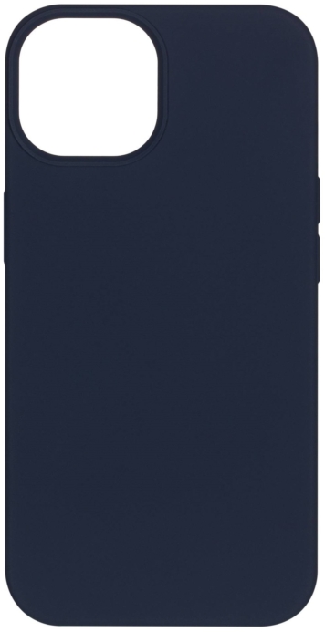 2E Basic case for iPhone 14, Liquid Silicone, Midnight Blue